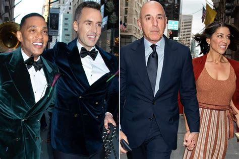 Matt Lauer, Girlfriend Shamin Abas Attend Don Lemons。